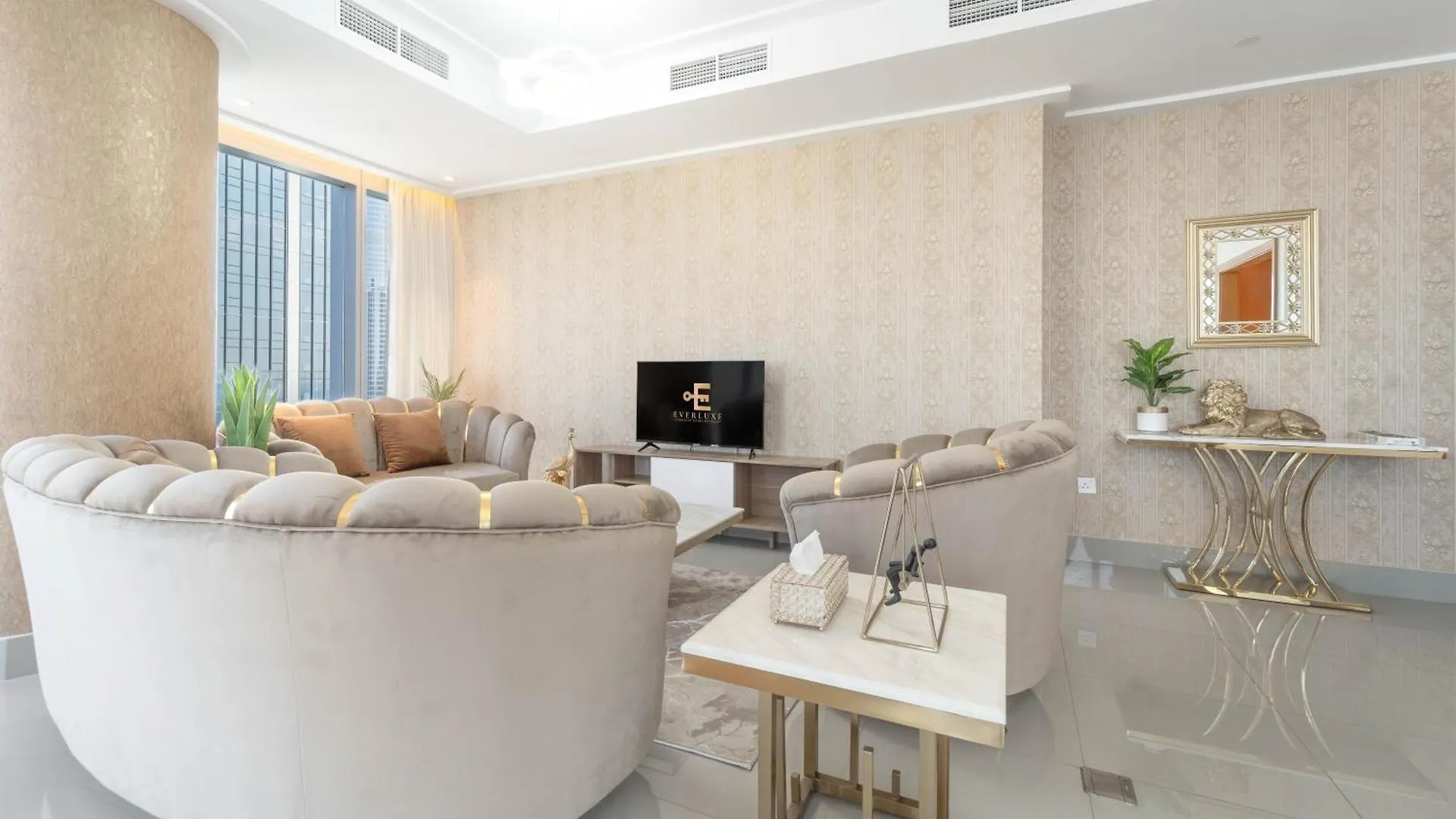 Downtown Elegance 2Br Near Dubai Fountain 아파트 0*,  아랍에미리트