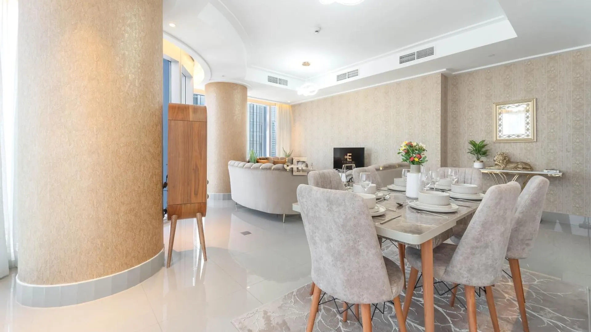 Downtown Elegance 2Br Near Dubai Fountain Apartment 0*,